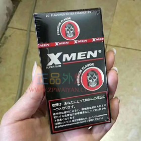 网上买外烟BLACK DEVIL黑魔鬼XMEN细支正品代购哪里买外烟网