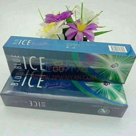 网上买外烟ICE蓝莓双爆珠正品代购哪里买外烟网