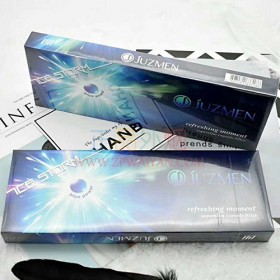 网上买外烟ICE风暴蓝莓双爆珠正品代购哪里买外烟网